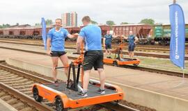 Klaipėdiečiai išbandė drezinas