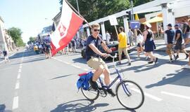 „The Tall Ships Races 2017“ įgulų eisena