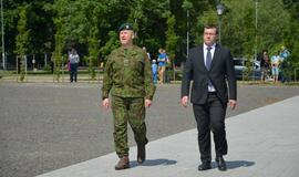 Sausumos pajėgų šventė atkeliavo į Klaipėdą