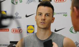 Rinktinė Palangoje pluša be trijų žaidėjų