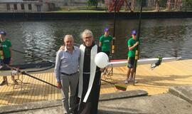 Pašventinta dar viena valtis