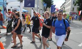 „The Tall Ships Races 2017“ įgulų eisena