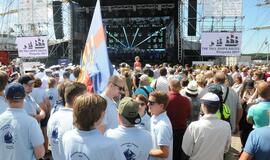 Prezidentė pasveikino „The Tall Ships Races“ dalyvius