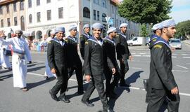 „The Tall Ships Races 2017“ įgulų eisena