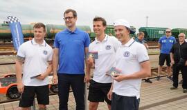 Klaipėdiečiai išbandė drezinas