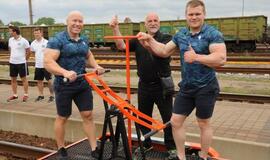 Klaipėdiečiai išbandė drezinas