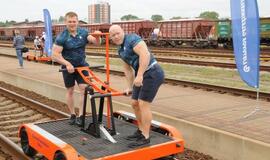 Klaipėdiečiai išbandė drezinas