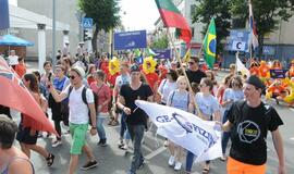 „The Tall Ships Races 2017“ įgulų eisena