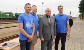 Klaipėdiečiai išbandė drezinas