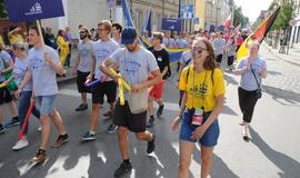 „The Tall Ships Races 2017“ įgulų eisena