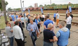 Klaipėdiečiai išbandė drezinas