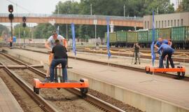 Klaipėdiečiai išbandė drezinas