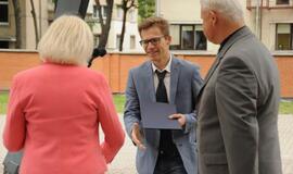 Pasveikinti Klaipėdos miesto šimtukininkai