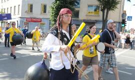 „The Tall Ships Races 2017“ įgulų eisena