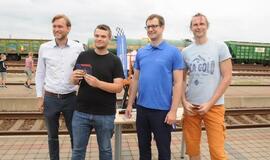 Klaipėdiečiai išbandė drezinas