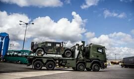 Prie NATO priešakinių pajėgų bataliono Lietuvoje prisijungė Liuksemburgo kariai