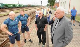 Klaipėdiečiai išbandė drezinas