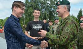 Sausumos pajėgų šventė atkeliavo į Klaipėdą