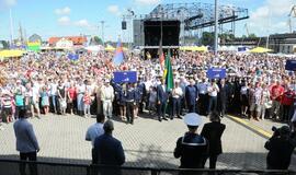 Prezidentė pasveikino „The Tall Ships Races“ dalyvius