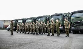 Prie NATO priešakinių pajėgų bataliono Lietuvoje prisijungė Liuksemburgo kariai