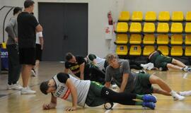 Rinktinė Palangoje pluša be trijų žaidėjų