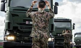 Prie NATO priešakinių pajėgų bataliono Lietuvoje prisijungė Liuksemburgo kariai