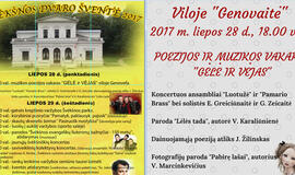 Švėkšnos dvaro šventėje - kūrybiniai pusryčiai, skautų skverelis ir Ryčio Cicino koncertas