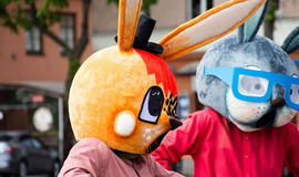 Teatrinio veiksmo gatvėje - šarmingi ir muzikalūs pasirodymai