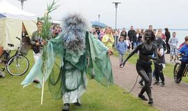 Žvejo šventė Juodkrantėje vėl stebino atrakcijų gausa