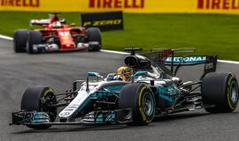 Belgijos „Grand Prix“ lenktynėse nugalėjo britas Luisas Hamiltonas