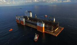 Dokas pagaliau pasiekė kelionės tikslą