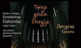 Klaipėdoje poetinis muzikinis monospektaklis