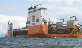 Naujas dokas jūroje laukė tinkamų sąlygų