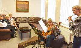 Neringoje koncertavo duetas iš Fėmarno