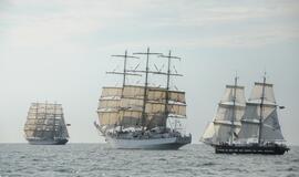 "The Tall Ships Races 2017" burlaivių išlydėjimas