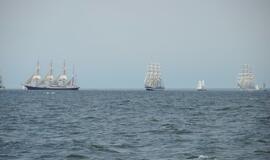 "The Tall Ships Races 2017" burlaivių išlydėjimas