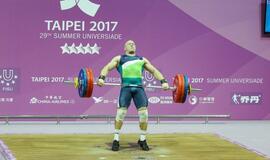 Klaipėdos sukiaatlečiai Taipėjuje varžėsi Universiadoje