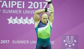 Klaipėdos sukiaatlečiai Taipėjuje varžėsi Universiadoje