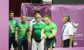 Klaipėdos sukiaatlečiai Taipėjuje varžėsi Universiadoje