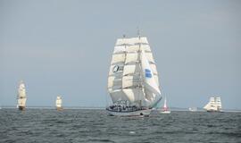 "The Tall Ships Races 2017" burlaivių išlydėjimas