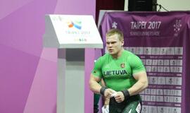 Klaipėdos sukiaatlečiai Taipėjuje varžėsi Universiadoje