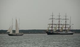 "The Tall Ships Races 2017" burlaivių išlydėjimas