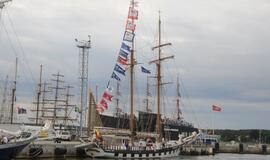 "The Tall Ships Races 2017" burlaivių išlydėjimas