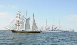 "The Tall Ships Races 2017" burlaivių išlydėjimas