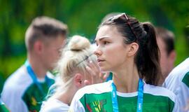 Taipėjuje iškelta Lietuvos trispalvė