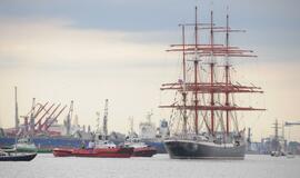 "The Tall Ships Races 2017" burlaivių išlydėjimas