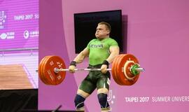 Klaipėdos sukiaatlečiai Taipėjuje varžėsi Universiadoje