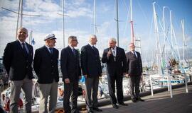 Iškilmingai atidaryta jubiliejinė regata