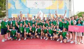 Taipėjuje iškelta Lietuvos trispalvė