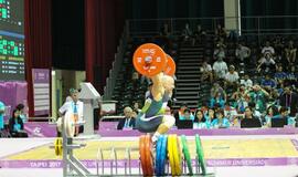 Klaipėdos sukiaatlečiai Taipėjuje varžėsi Universiadoje